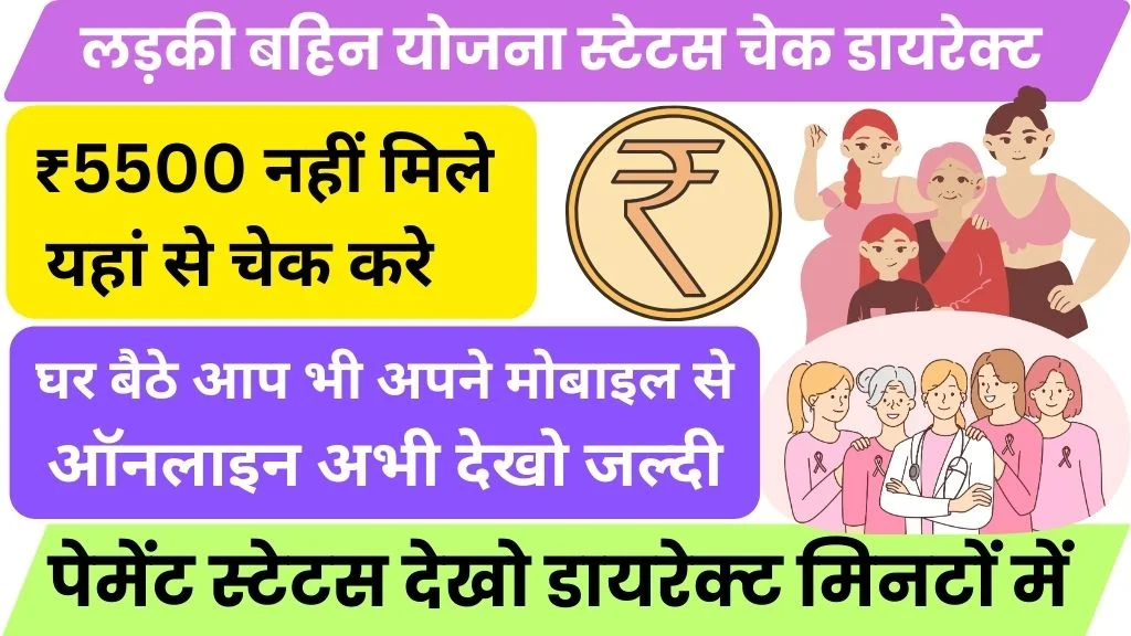 Ladki Bahin Yojana Status Check 2024