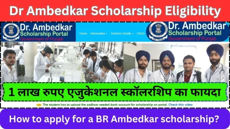 Dr ambedkar scholarship eligibility 2025