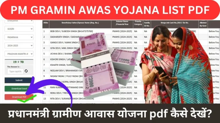 PM GRAMIN AWAS YOJANA PDF