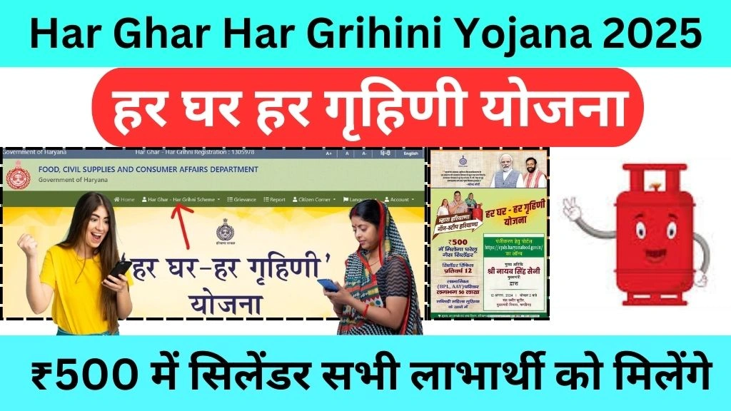 EPDS Haryanafood.gov in Har Ghar Har Grihni Yojana