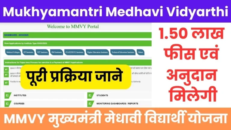 Mukhyamantri Medhavi Vidyarthi Yojana Online Registration 2025