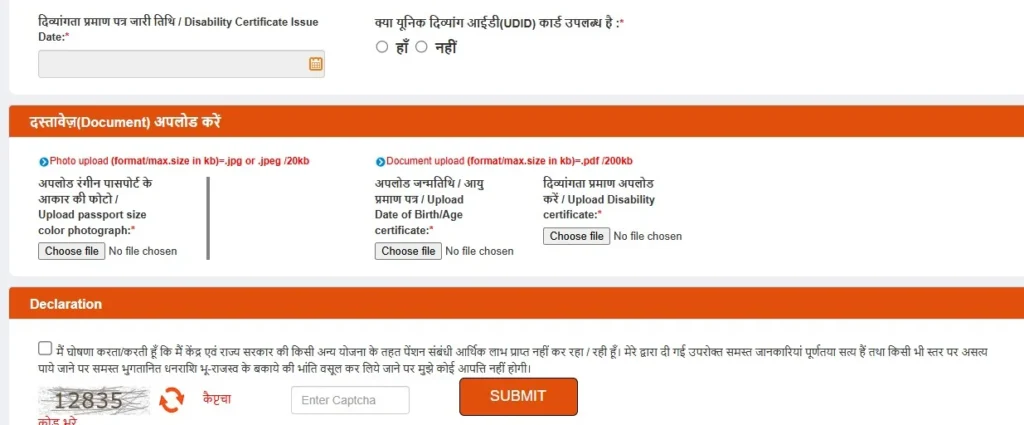 Viklang Pension Yojana 2025 Online Apply (विकलांग पेंशन के लिए ऑनलाइन आवेदन कैसे करें?)