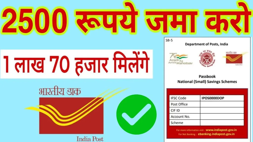 Post Office RD Scheme 2025: सिर्फ ₹2,500 जमा करें, मिलेंगे ₹1.70 लाख रूपये का फंड ?
