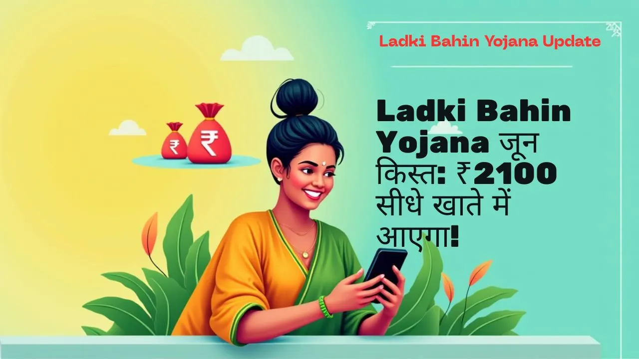 Ladki Bahin Yojana June Installment Date Maharashtra: ₹2100 पैसा सीधे खाते में आएगा, अगर आप भी Ladki Bahin Yojana की जून किस्त का इंतजार कर रही हैं तो यह आपके लिए जरूरी है, जाने