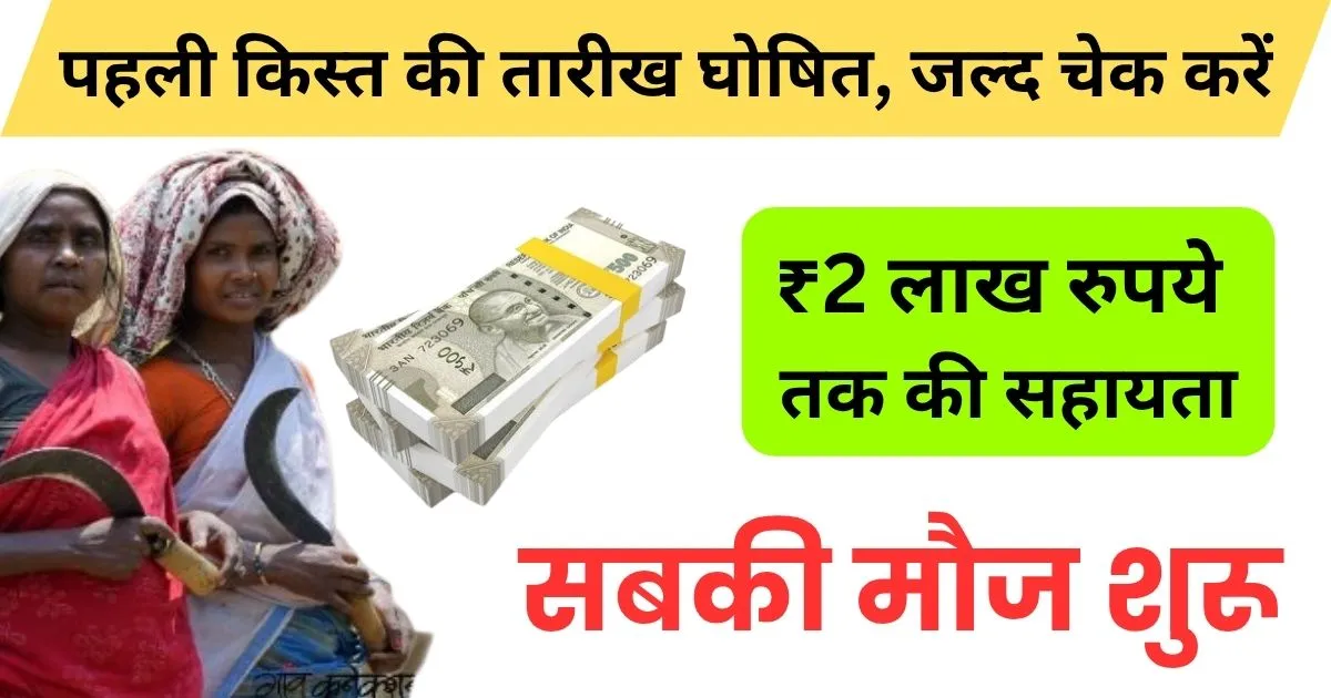 पहली किस्त की तारीख घोषित, जल्द चेक करें - Abua Awas Yojana 1st Installment Date