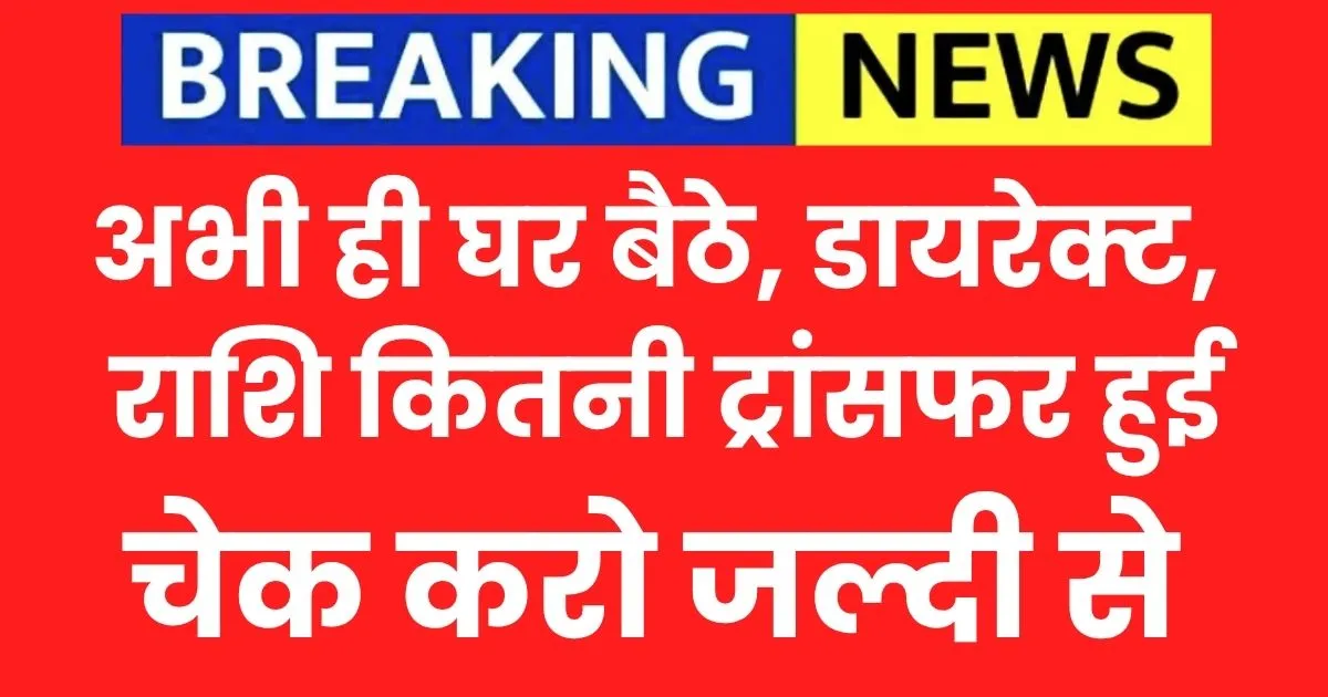 लाभार्थी अपना पेंशन विवरण देखे, अभी ही घर बैठे, बिना किसी को बताये ही डायरेक्ट
